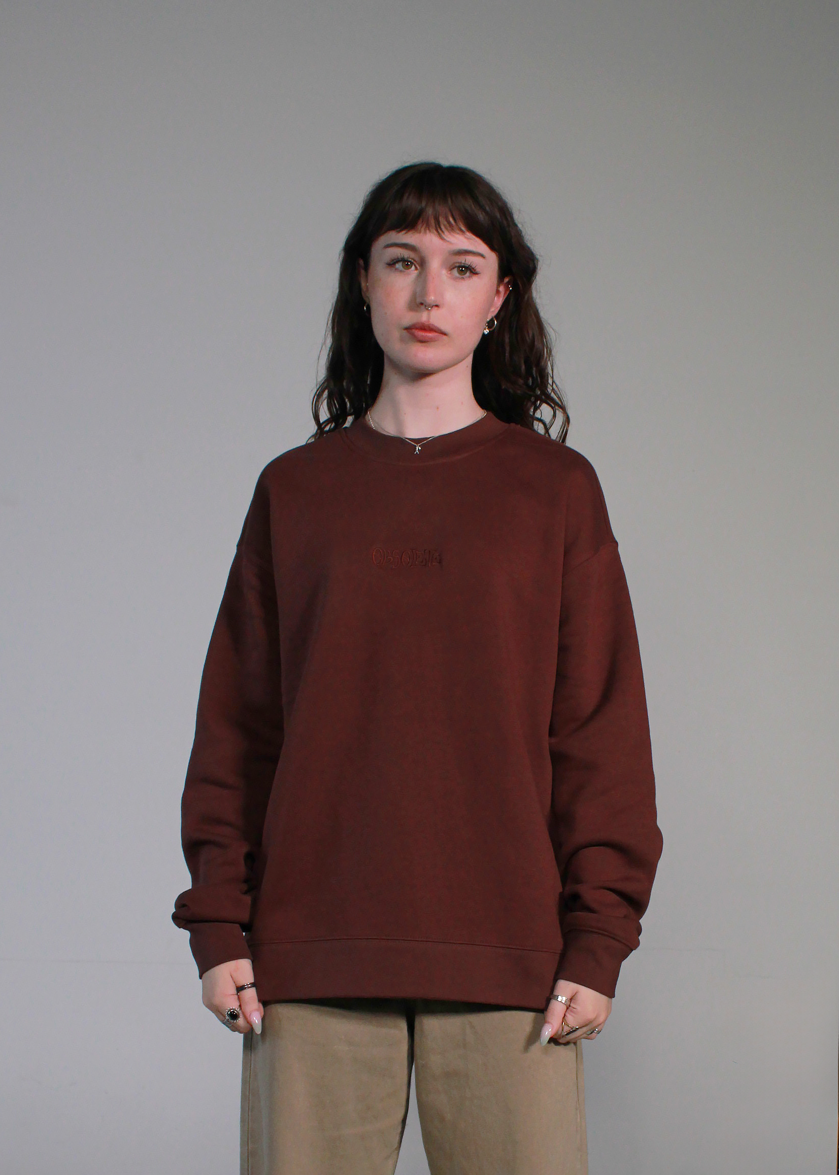 Patina Chestnut Crewneck