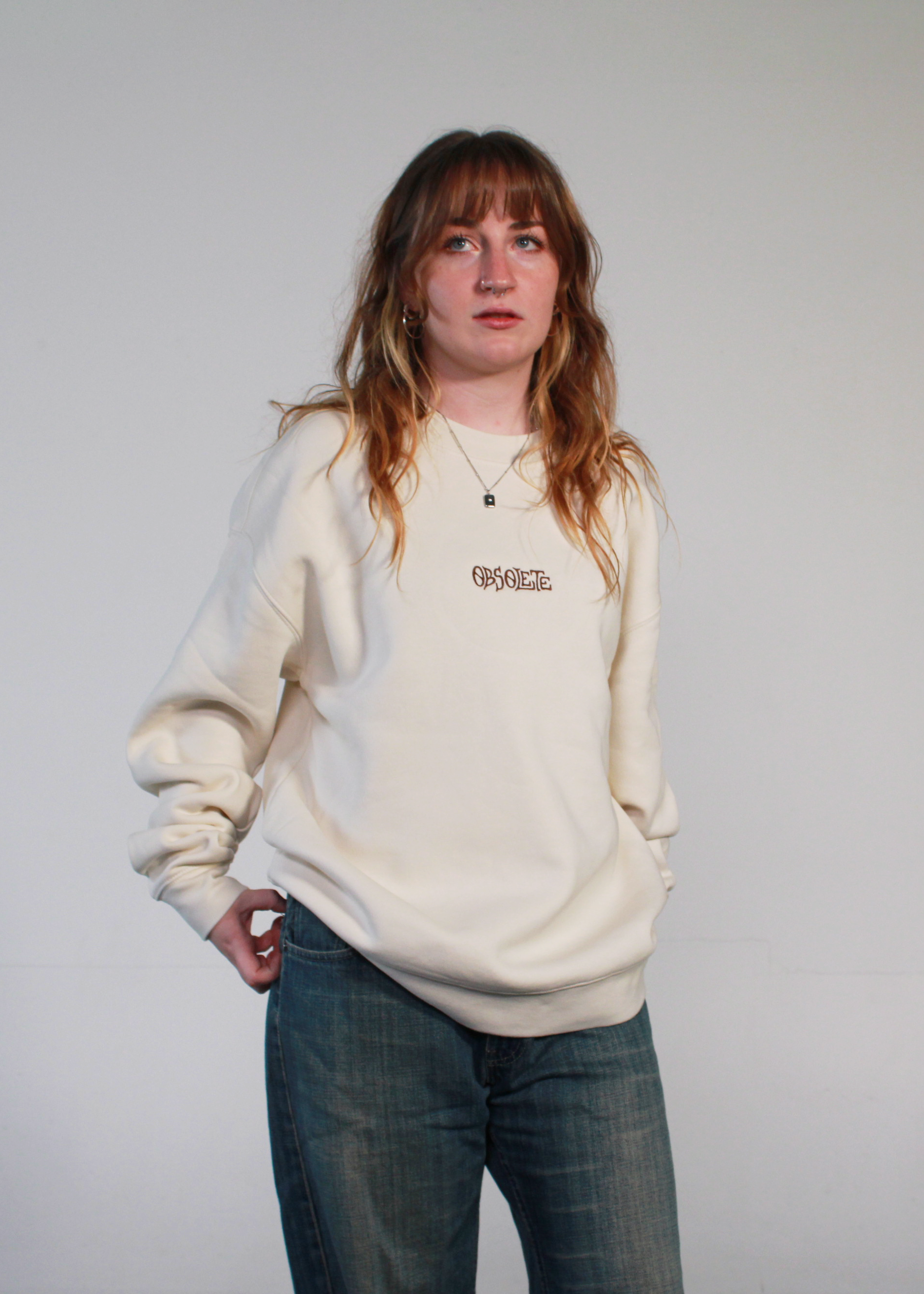 Patina Cream Crewneck