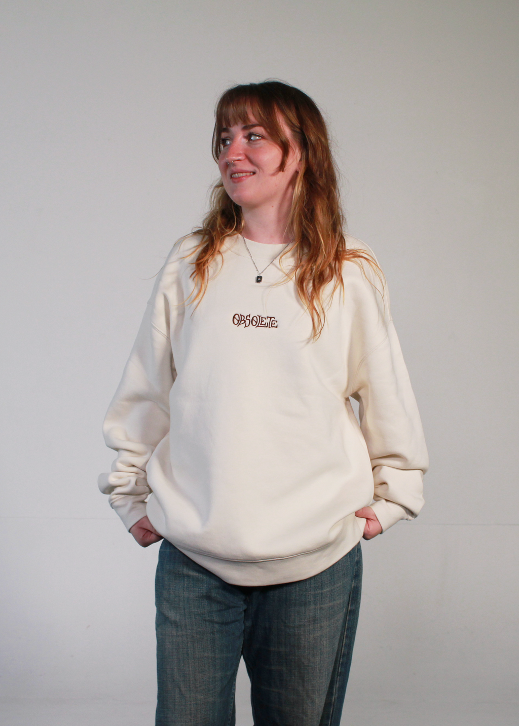 Patina Cream Crewneck