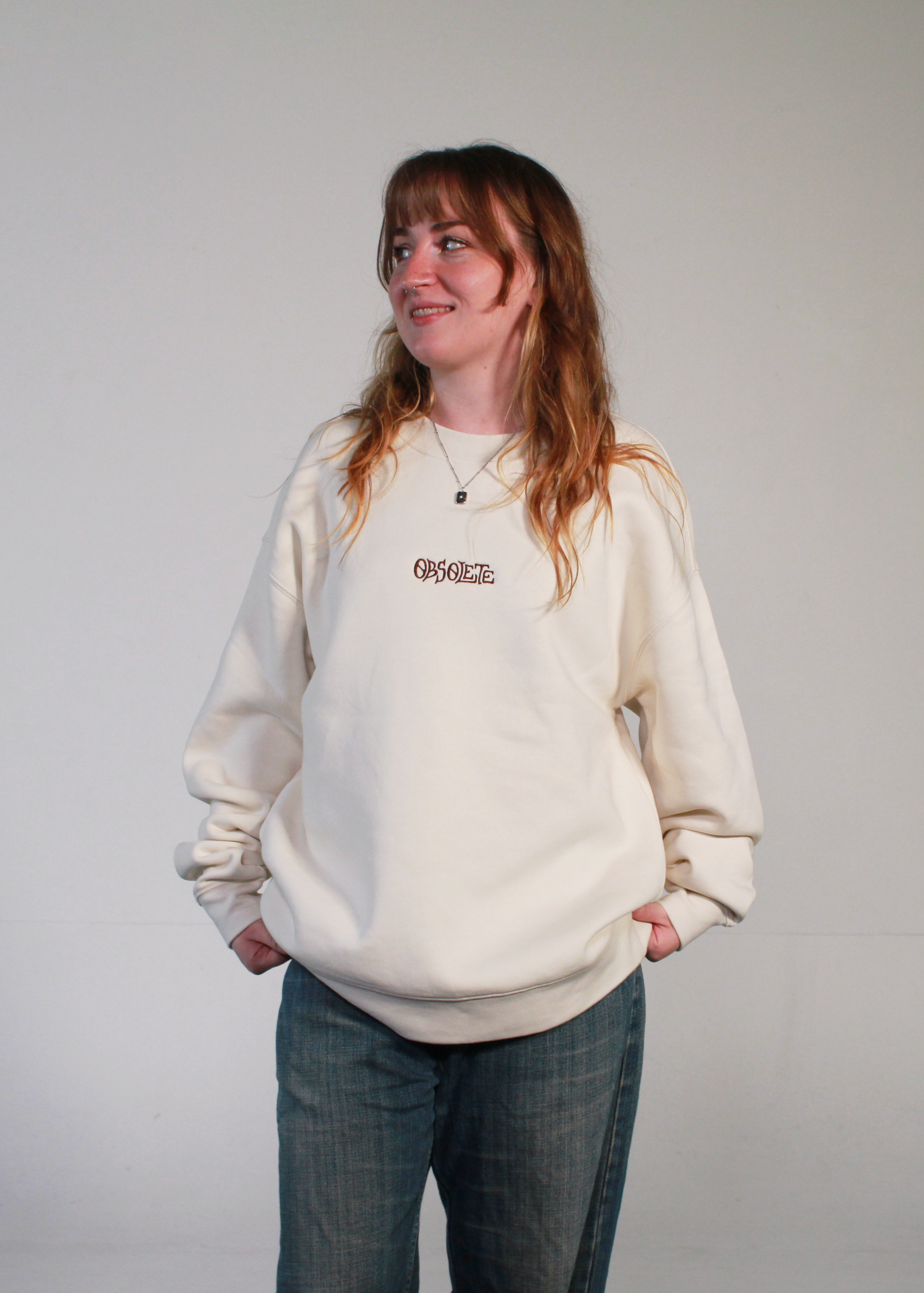 Patina Cream Crewneck