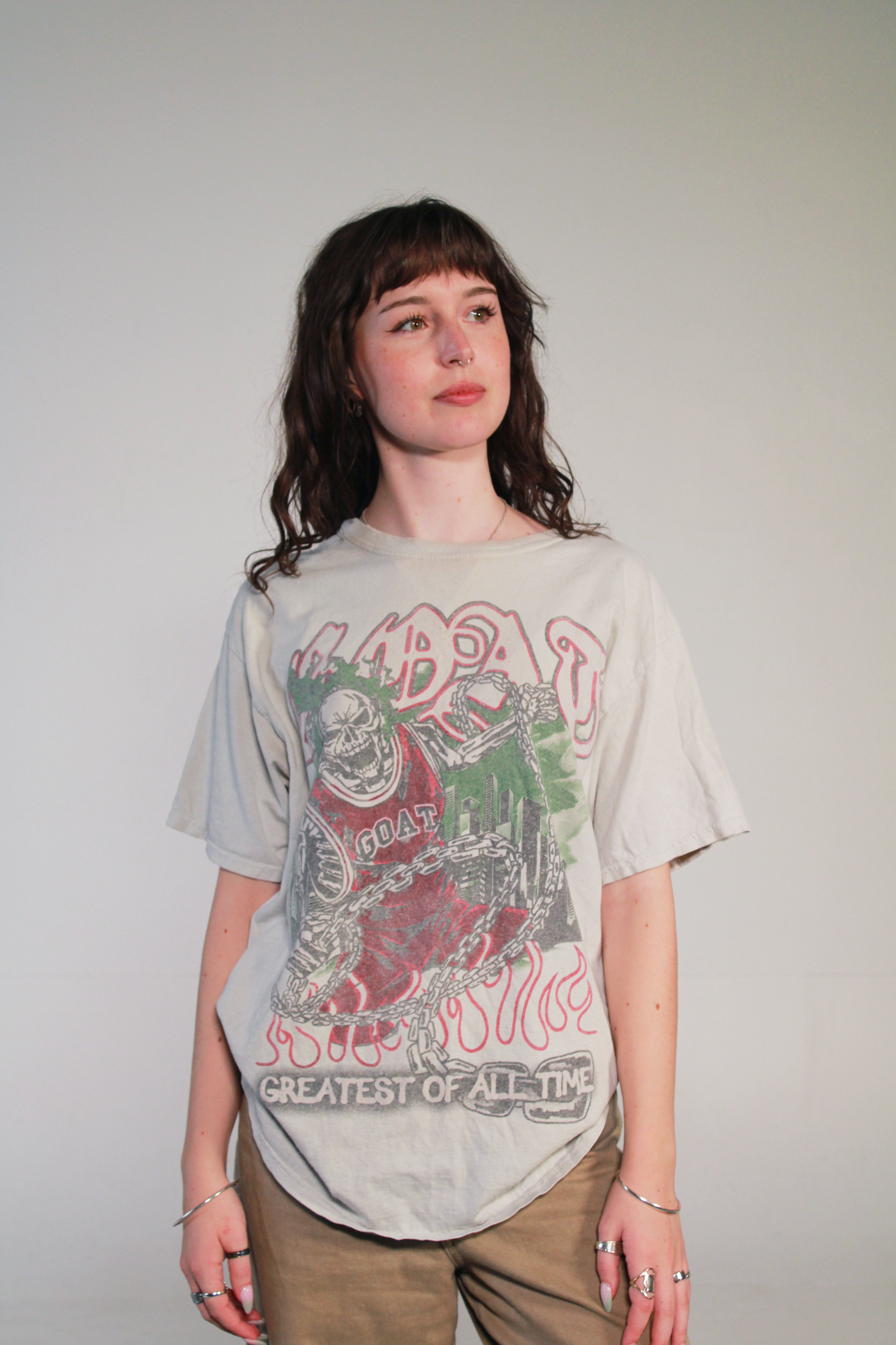 GOAT Basketball Tee